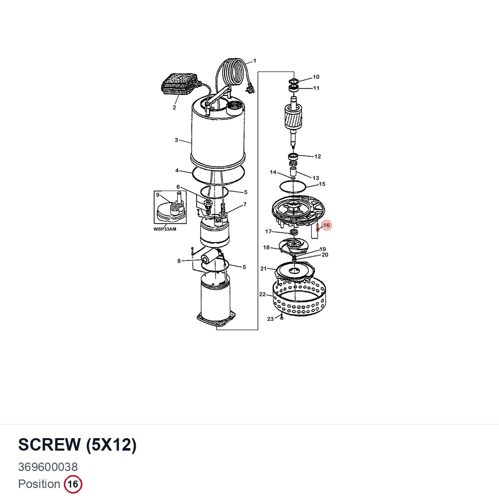 SCREW (5X12)