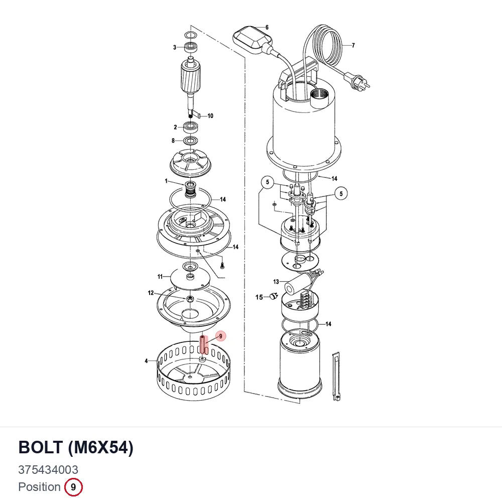 BOLT (M6X54)