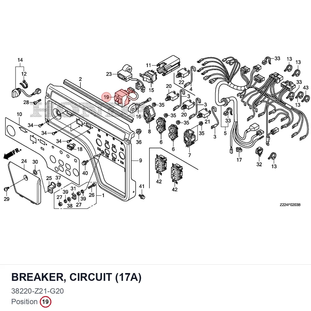 BREAKER, CIRCUIT (17A)