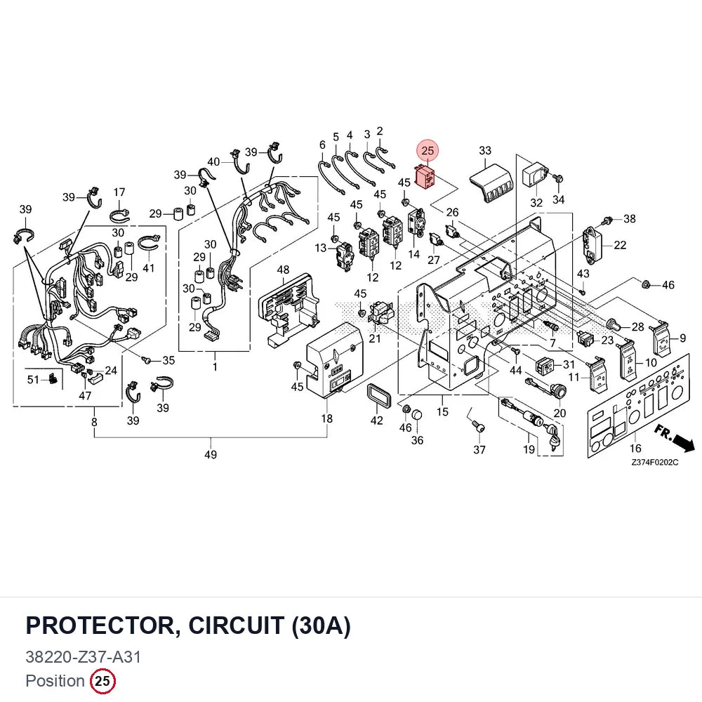 PROTECTOR, CIRCUIT (30A)