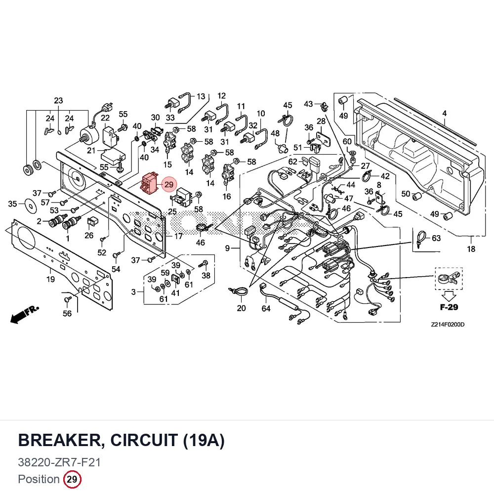BREAKER, CIRCUIT (19A)