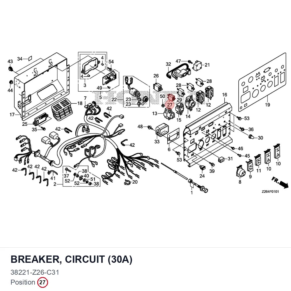 BREAKER, CIRCUIT (30A)