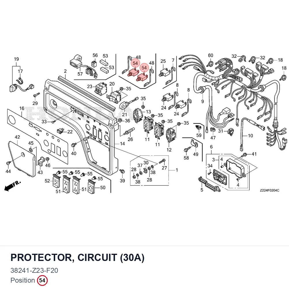 PROTECTOR, CIRCUIT (30A)