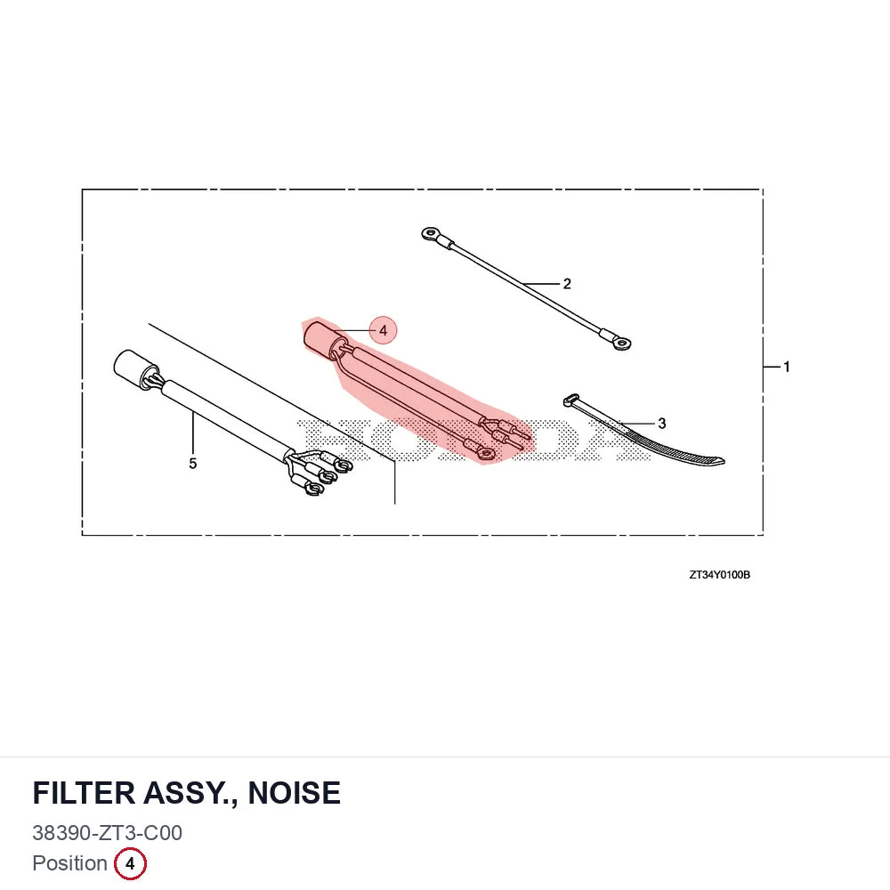FILTER ASSY., NOISE