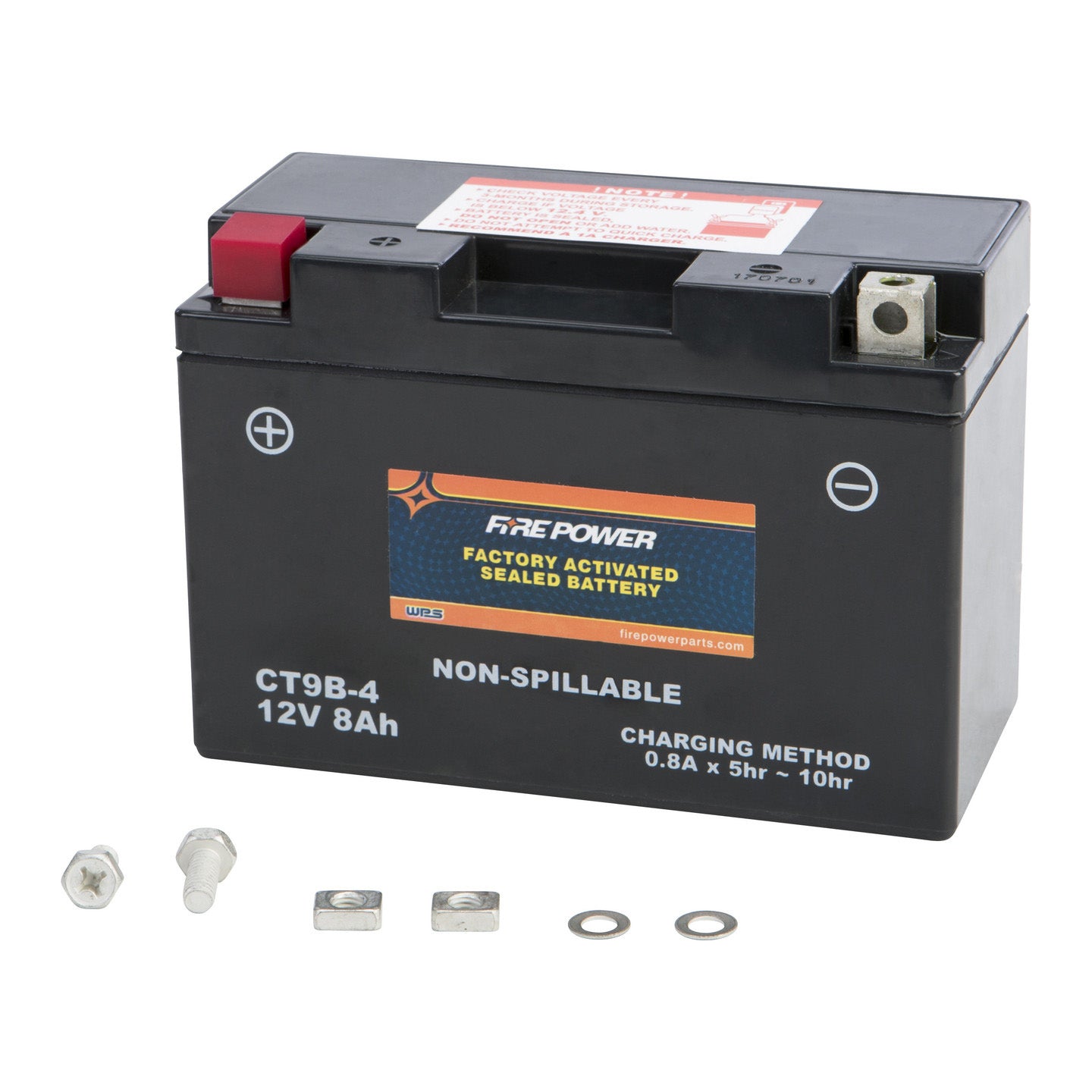 Fire Power Factory Activated Sealed Battery CT9B-4