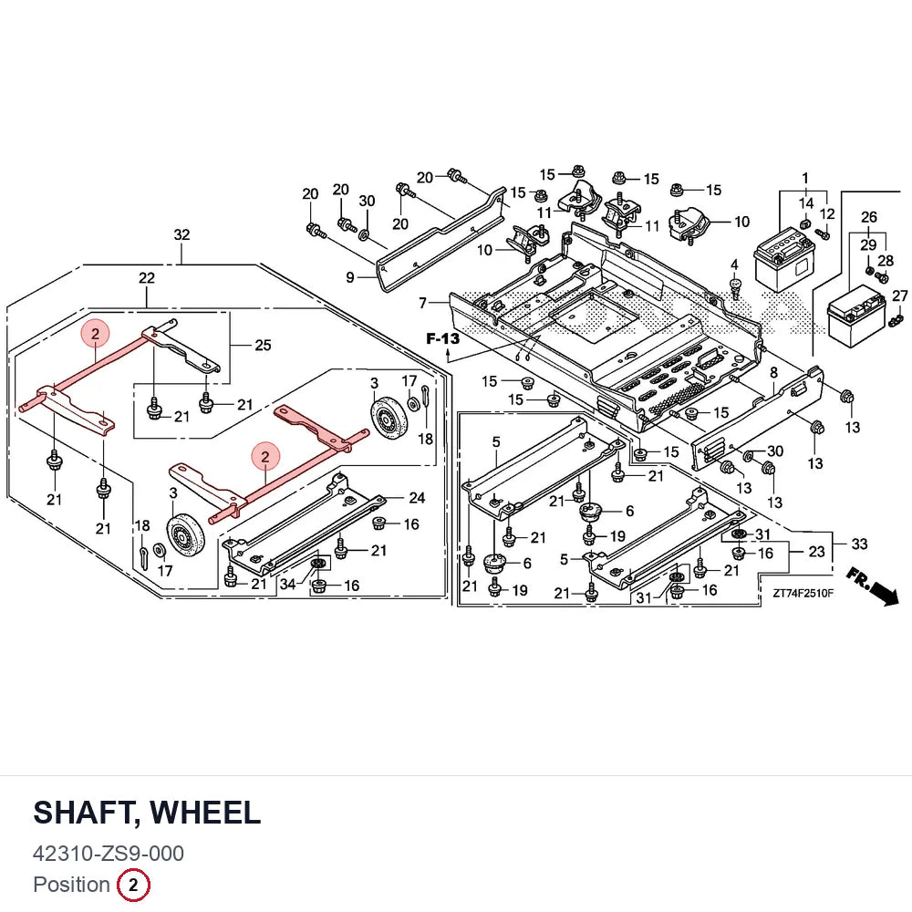 SHAFT, WHEEL