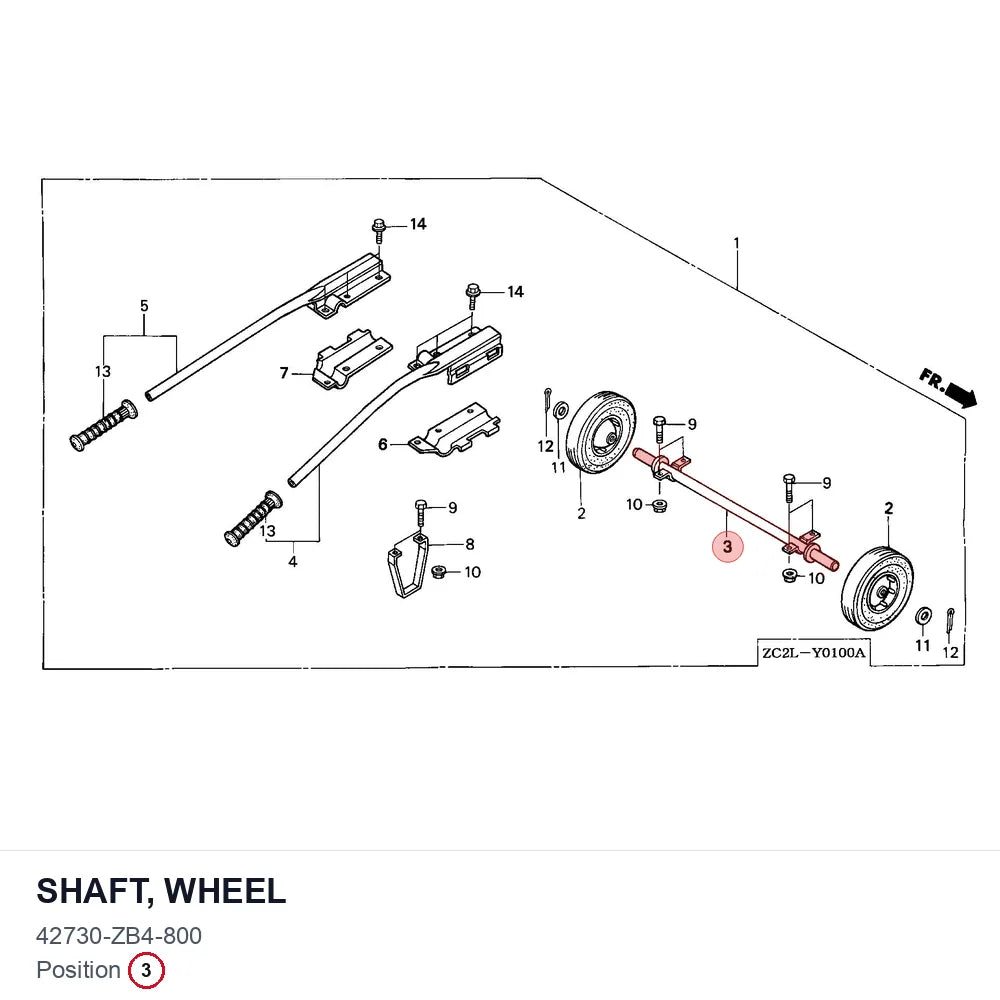 SHAFT, WHEEL