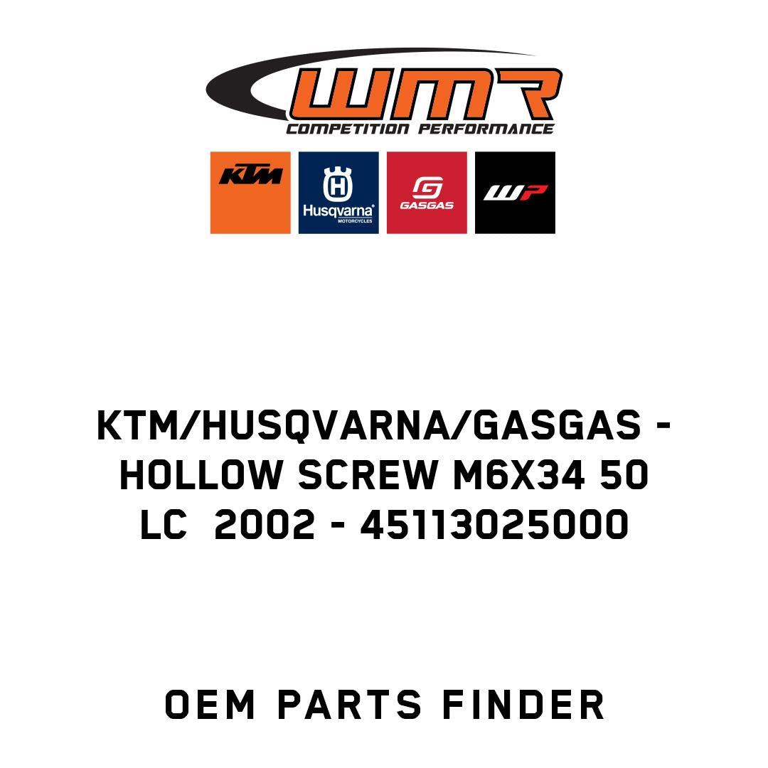 Hollow screw M6X34 50 LC 2002