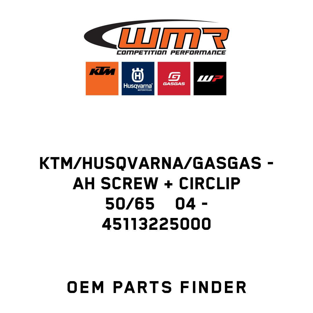 AH screw + circlip 50/65 04