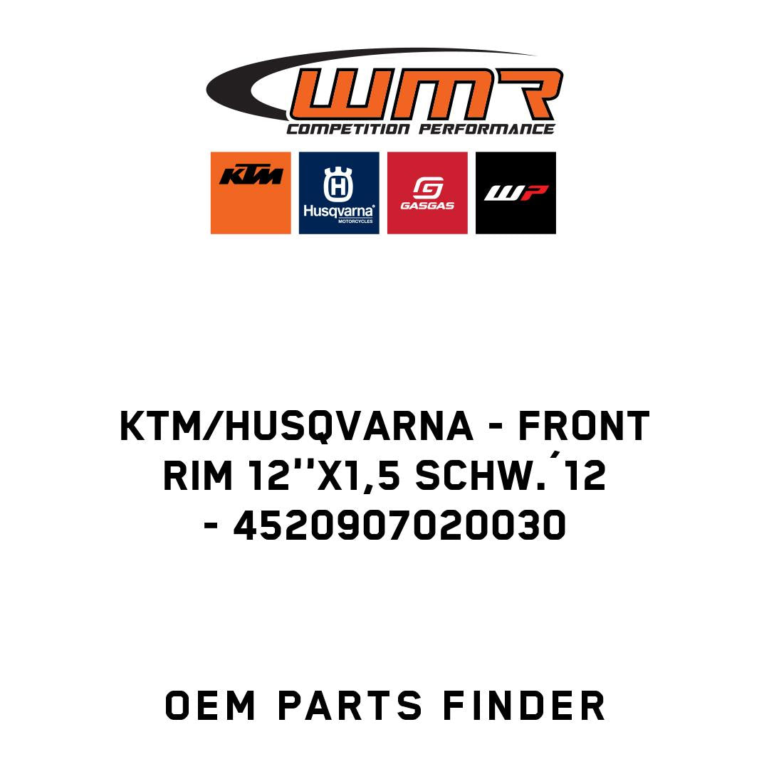FRONT RIM 12''X1,5 SCHW.´12