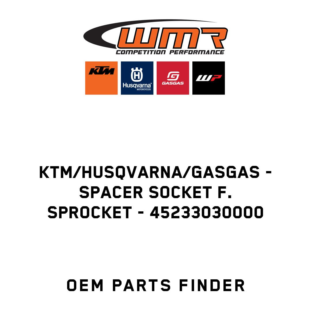 Spacer socket f. sprocket