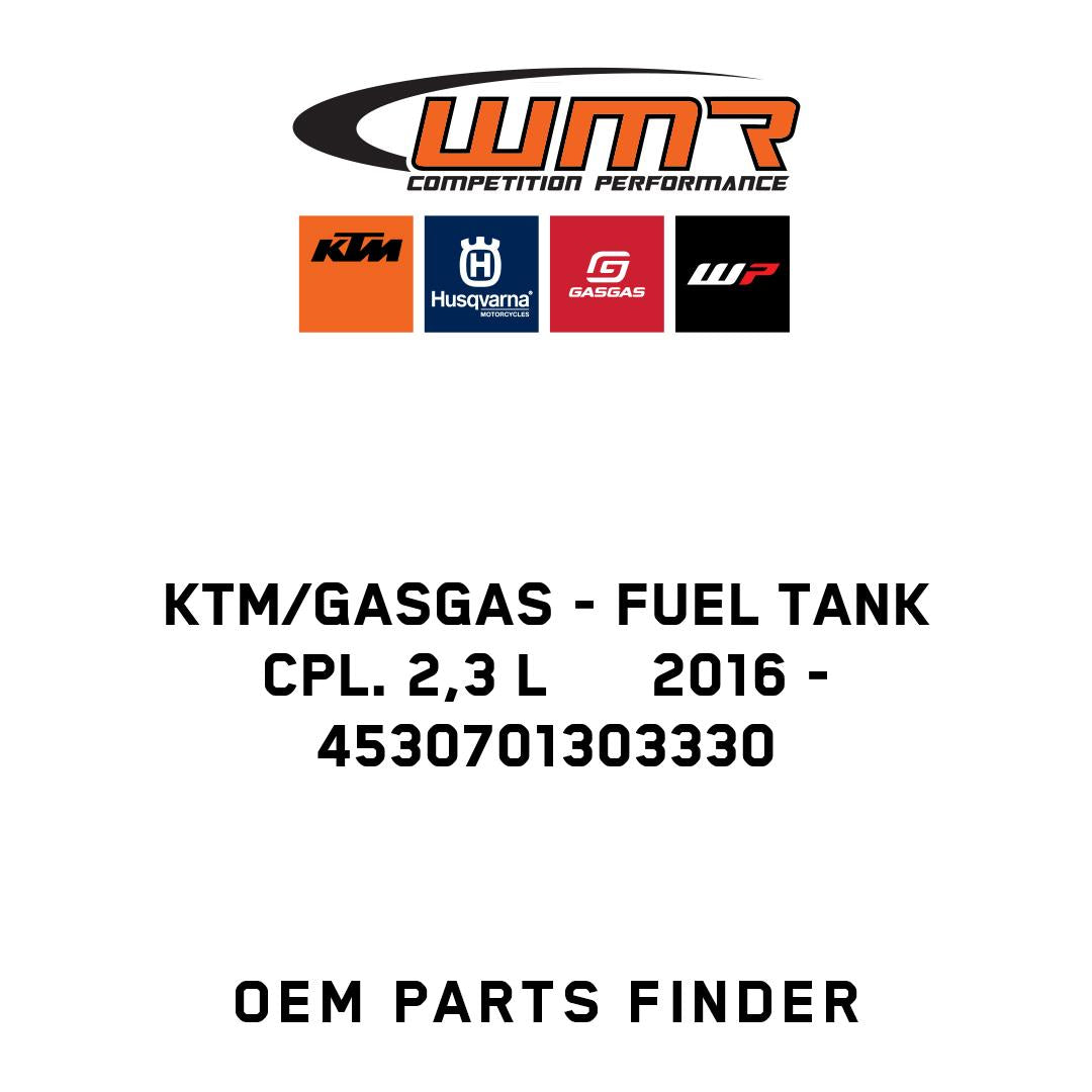 FUEL TANK CPL. 2,3 L 2016