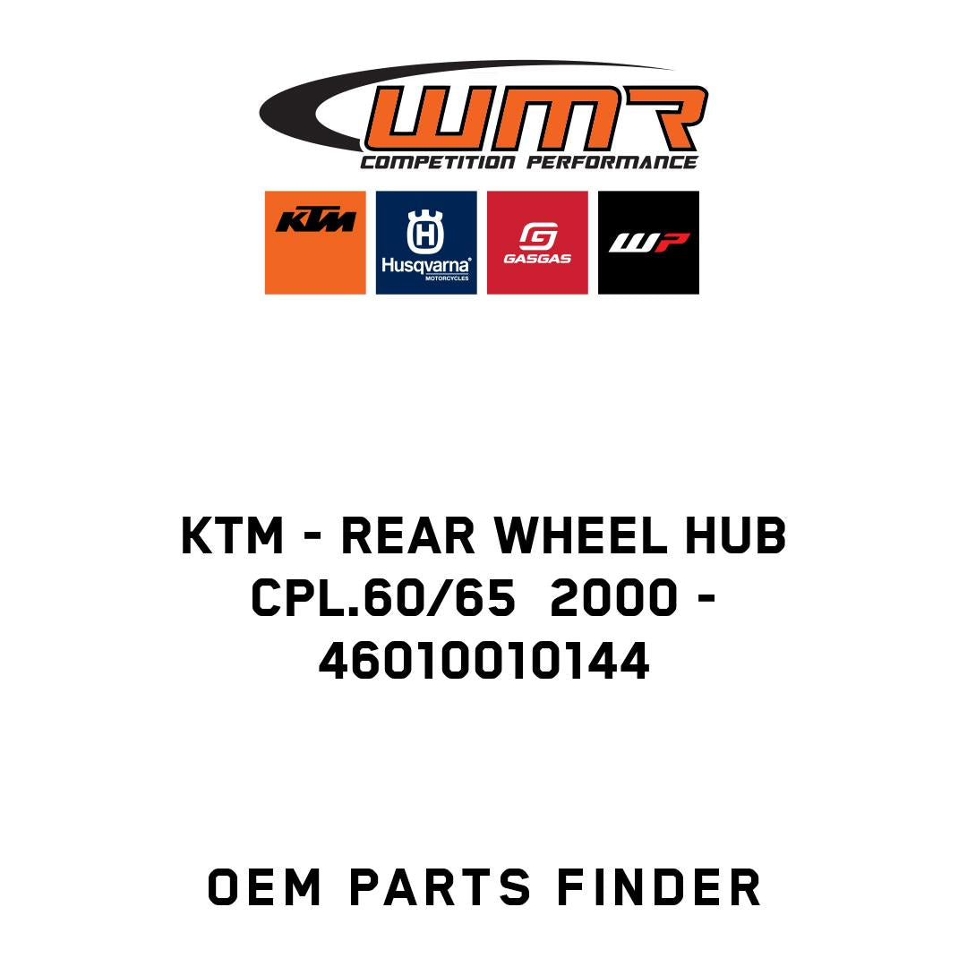 REAR WHEEL HUB CPL.60/65 2000