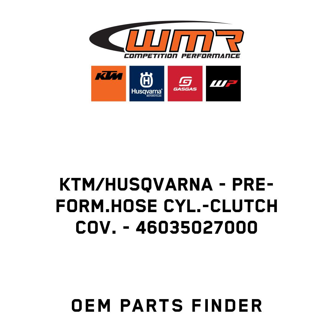 PRE-FORM.HOSE CYL.-CLUTCH COV.