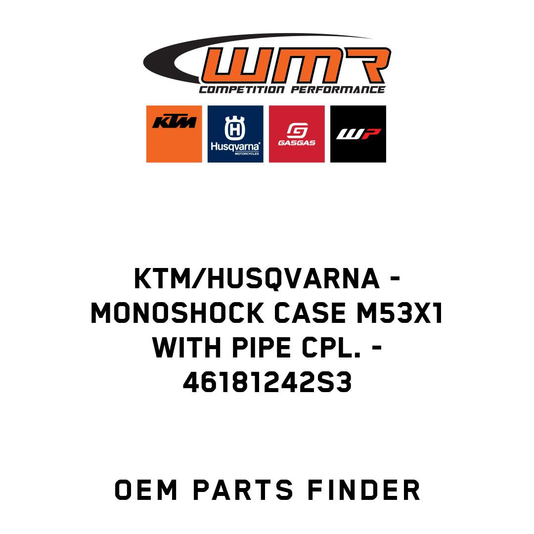 Monoshock case M53x1 with pipe cpl.