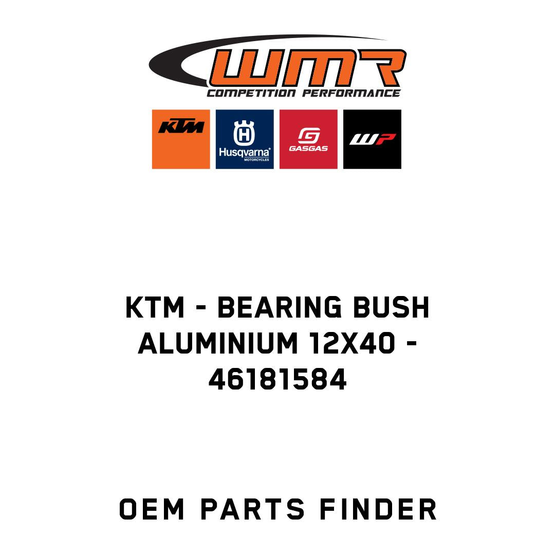 Bearing bush aluminium 12x40