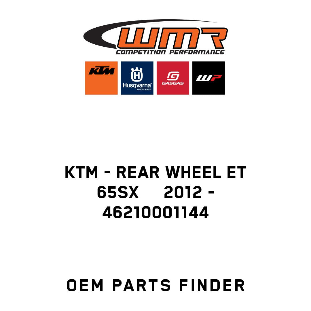 REAR WHEEL ET 65SX 2012