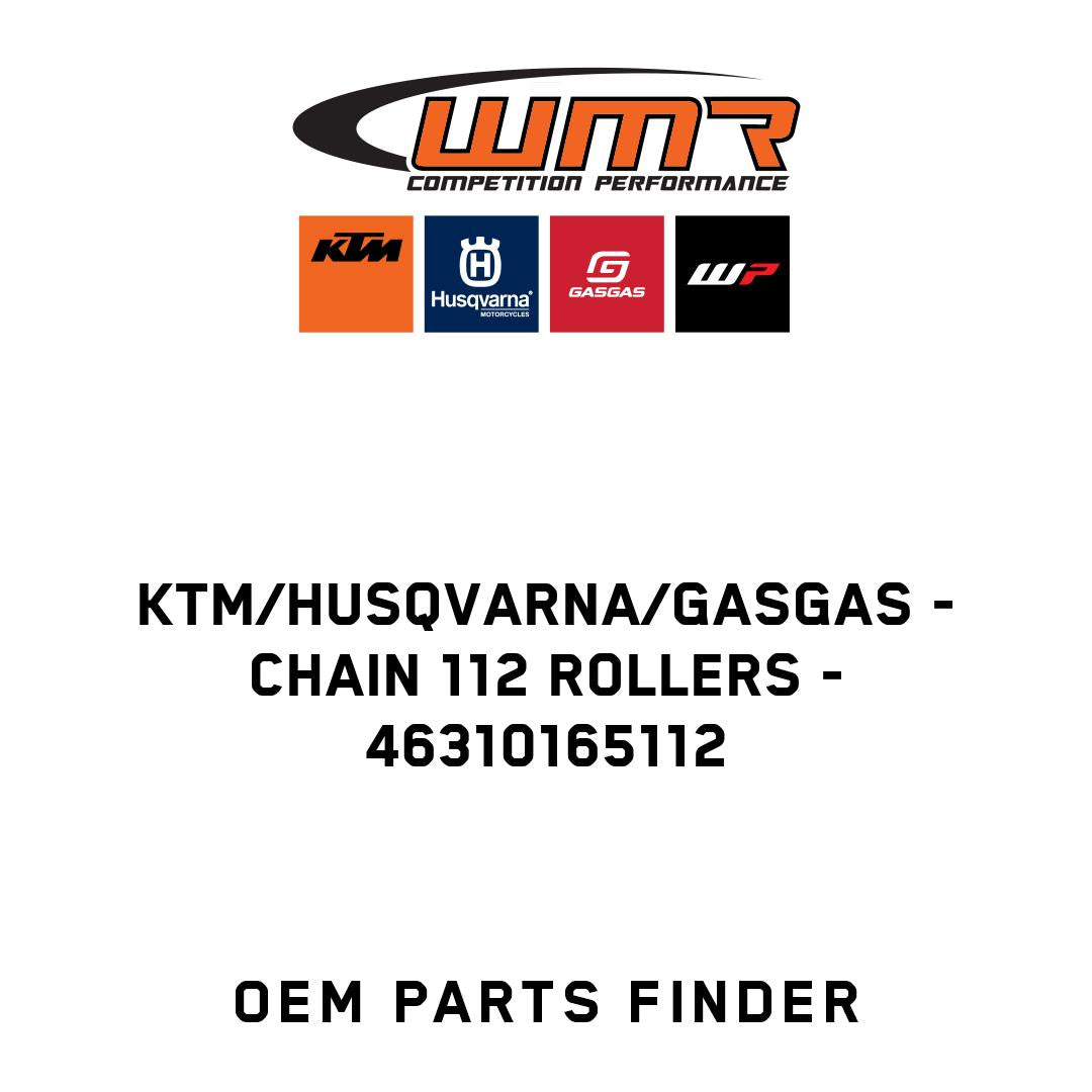 chain 112 rollers