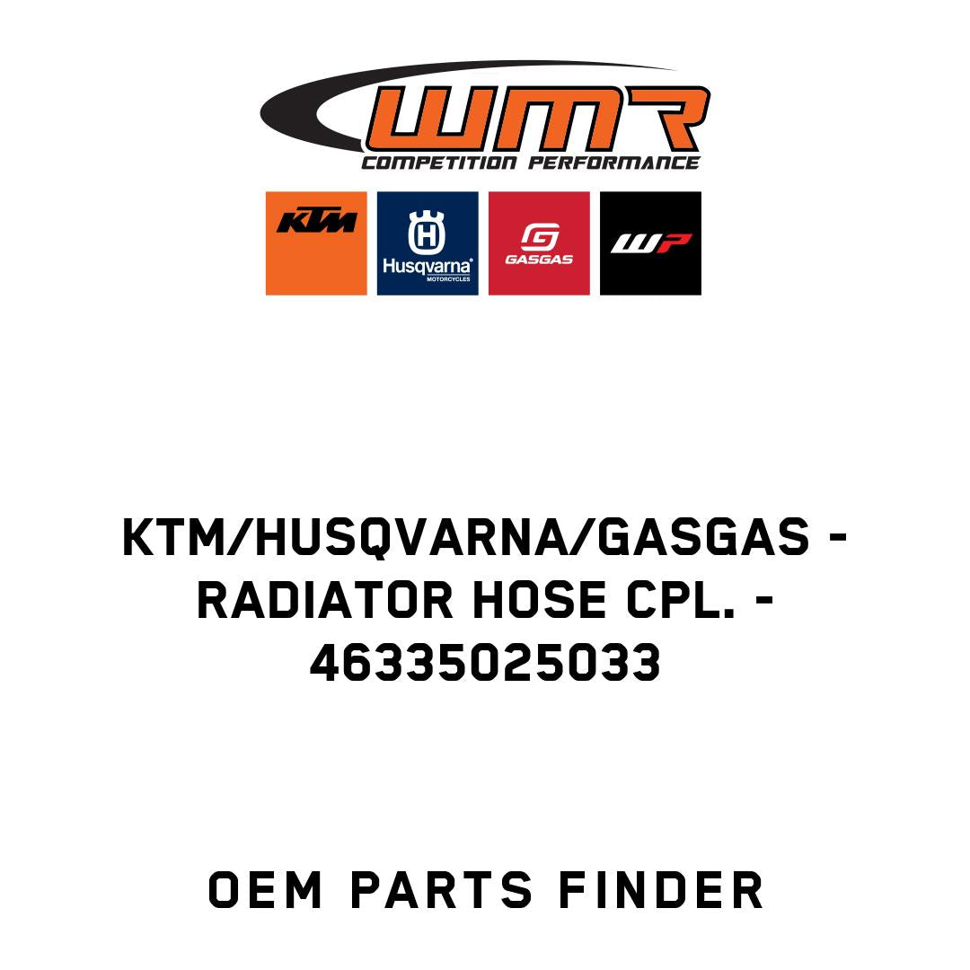 RADIATOR HOSE CPL.