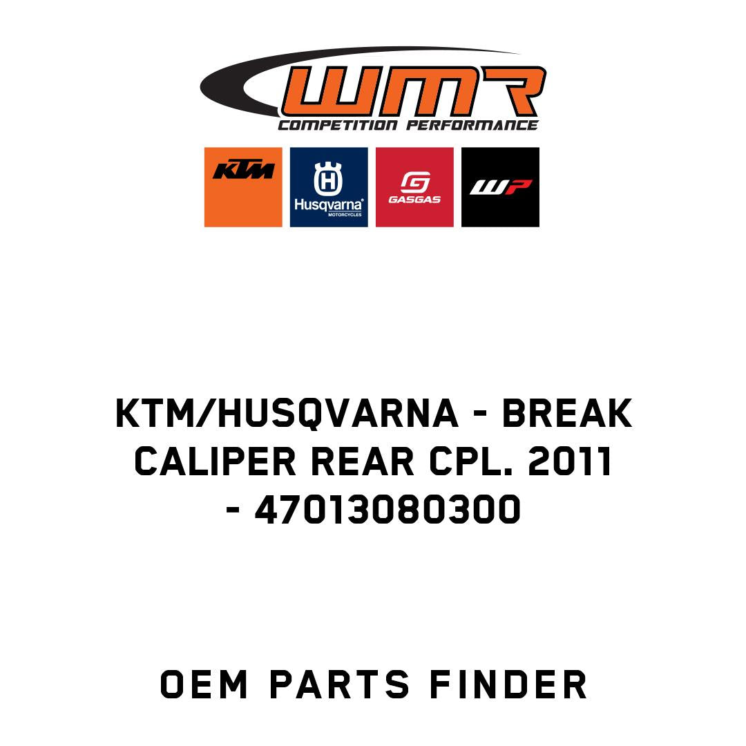 BREAK CALIPER REAR CPL. 2011