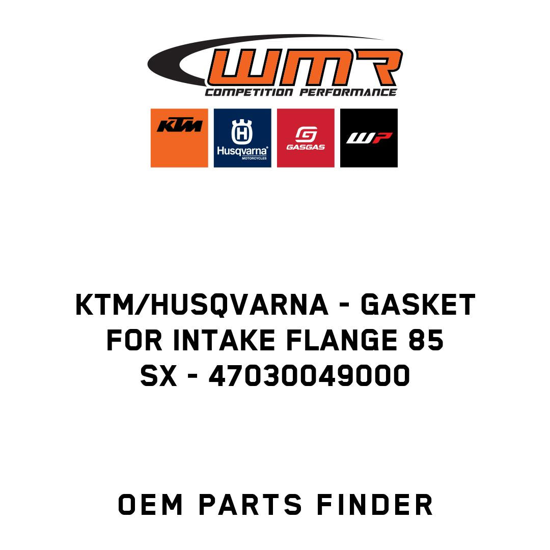 GASKET FOR INTAKE FLANGE 85 SX
