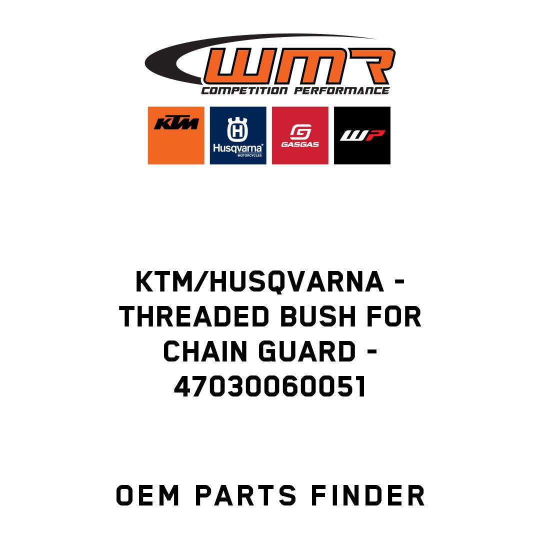 THREADED BUSH FOR CHAIN GUARD