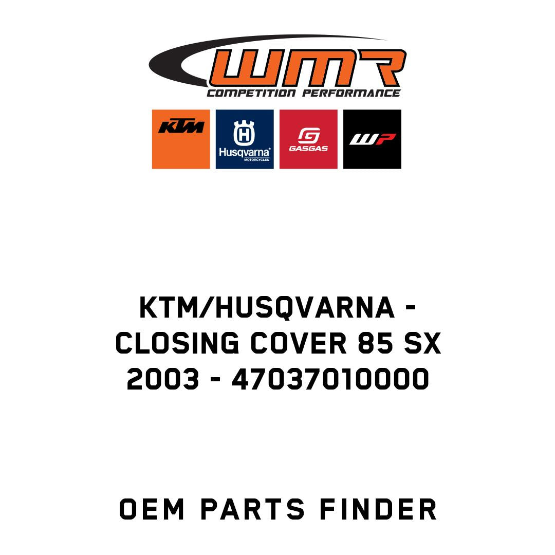 CLOSING COVER 85 SX 2003