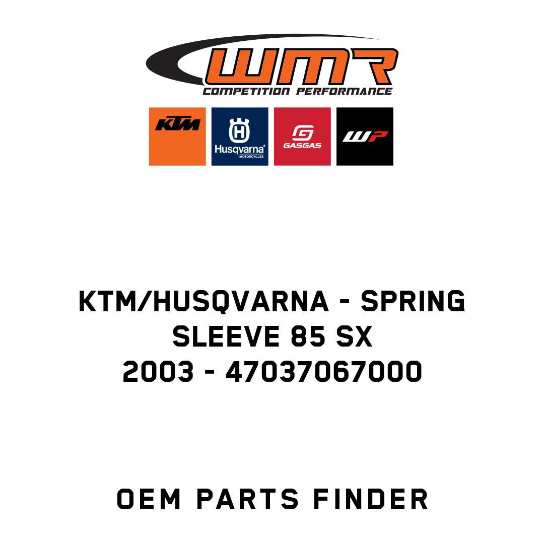 SPRING SLEEVE 85 SX 2003