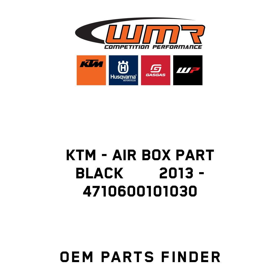 AIR BOX PART BLACK 2013