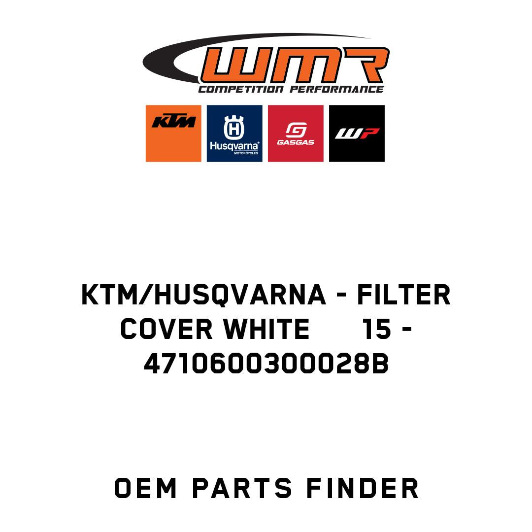 FILTER COVER WHITE 15