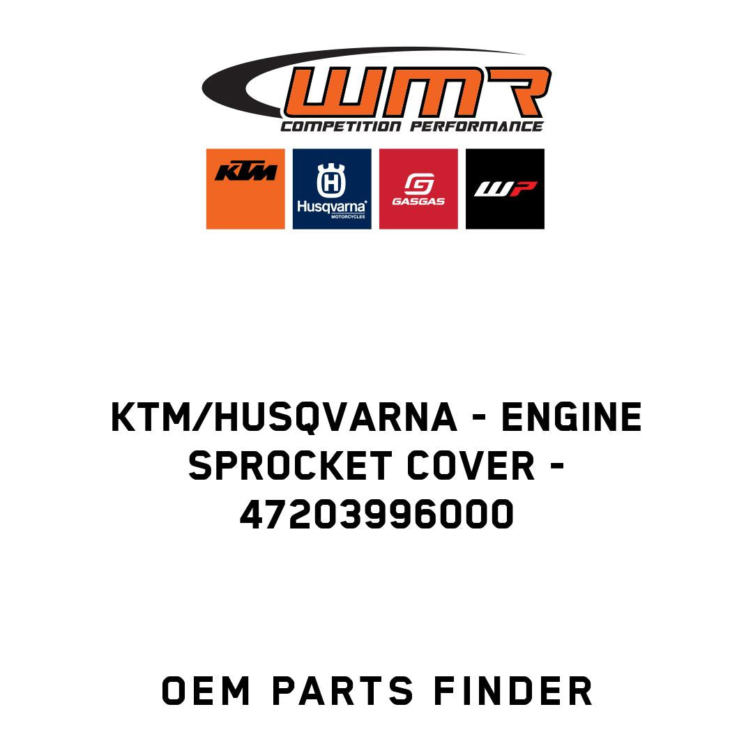 Engine sprocket cover