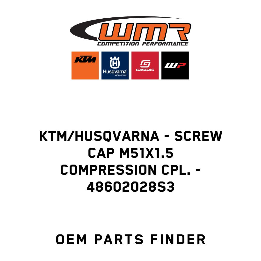 screw cap M51x1.5 compression cpl.