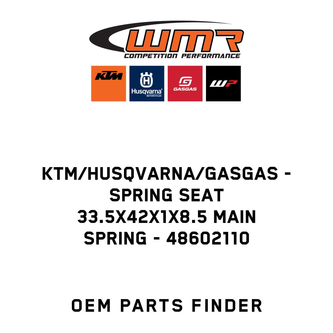 Spring seat 33.5x42x1x8.5 main spring