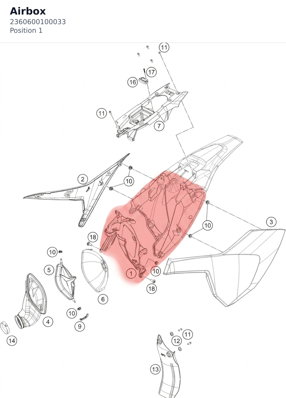 Diagram preview: Airbox (2360600100033)