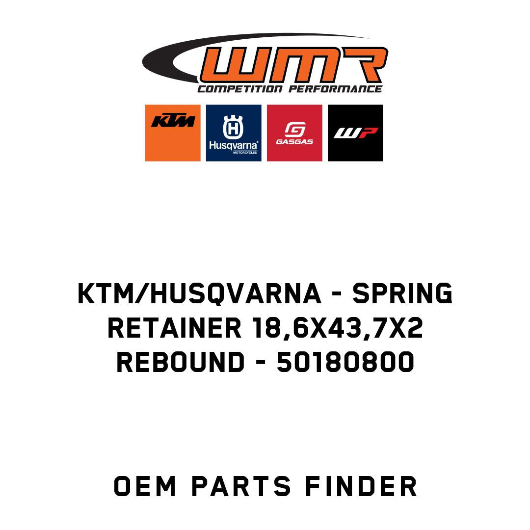 Spring retainer 18,6x43,7x2 rebound