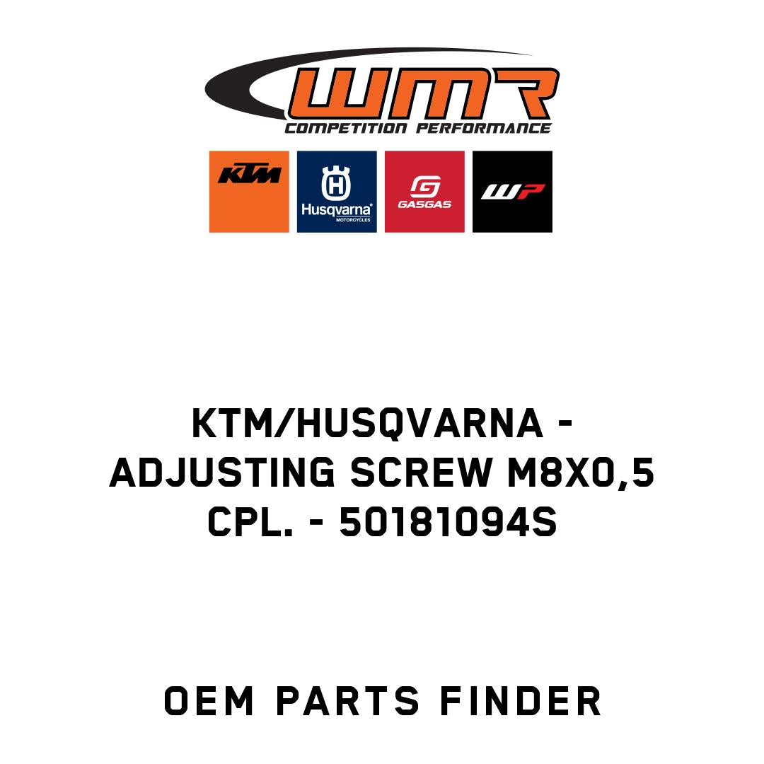 ADJUSTING SCREW M8X0,5 CPL.