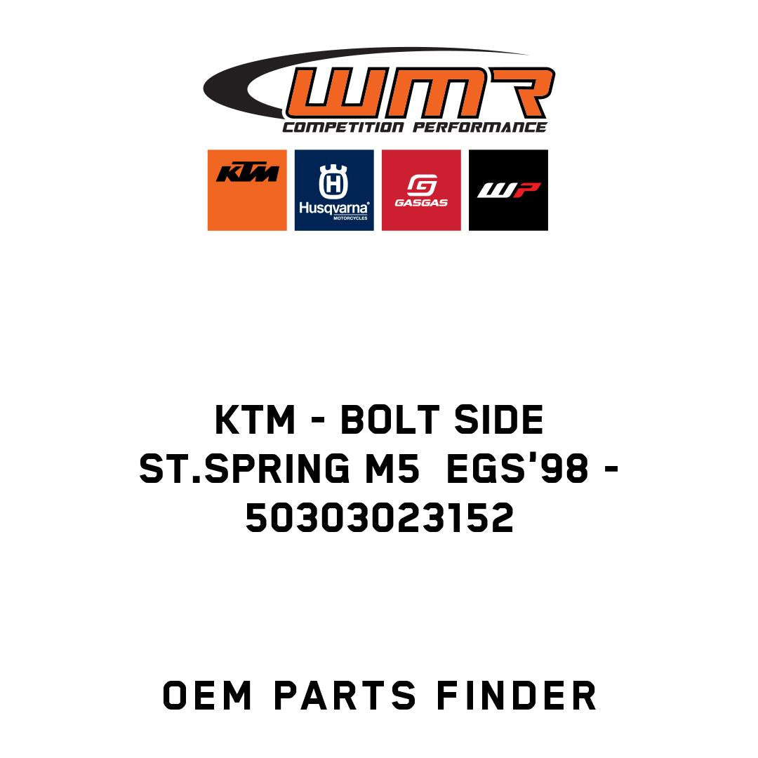 BOLT SIDE ST.SPRING M5 EGS'98