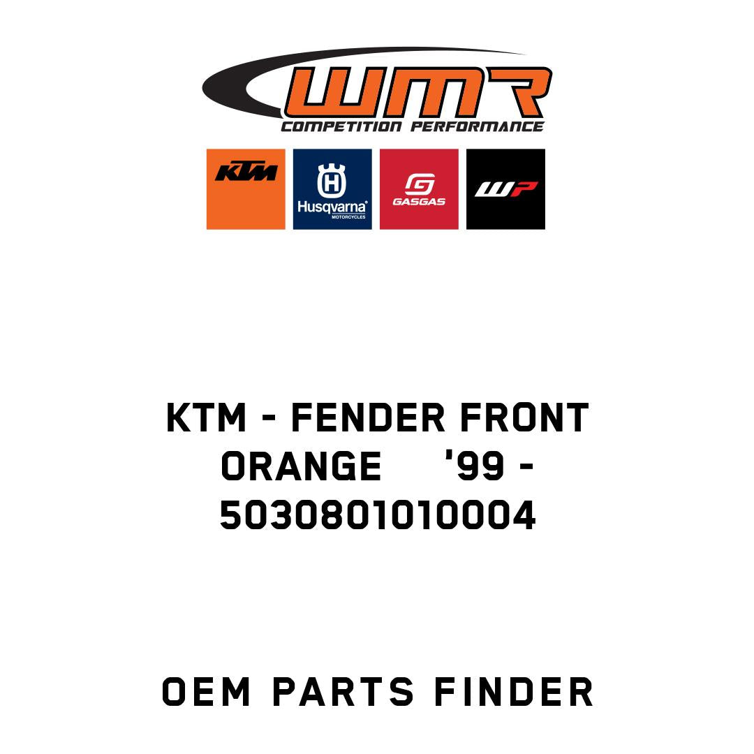 FENDER FRONT ORANGE '99