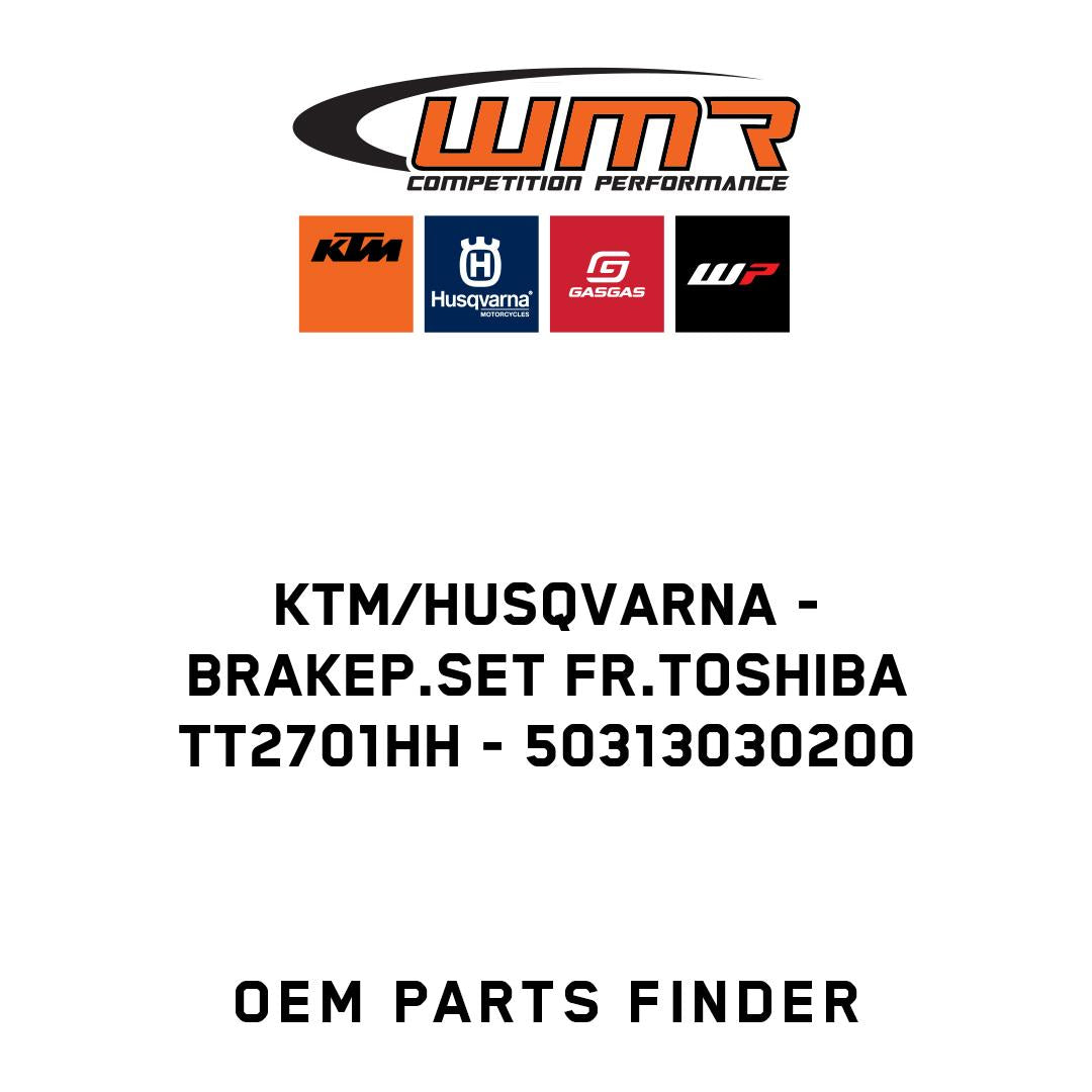 BRAKEP.SET FR.TOSHIBA TT2701HH
