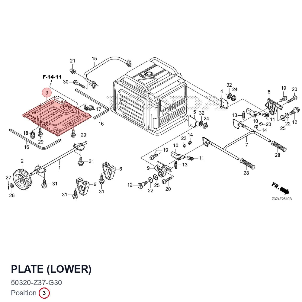 PLATE (LOWER)