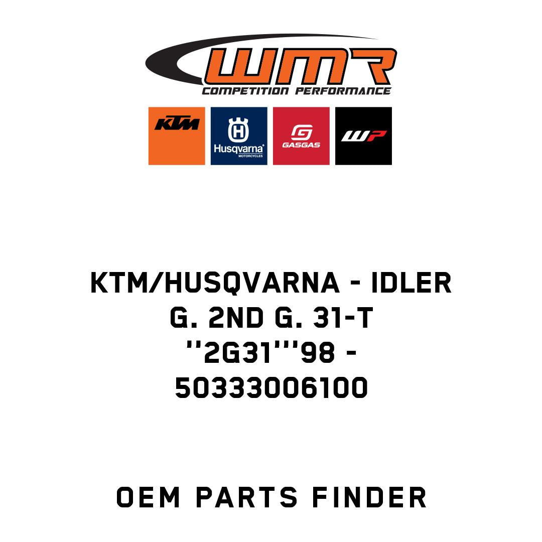 IDLER G. 2ND G. 31-T ''2G31'''98