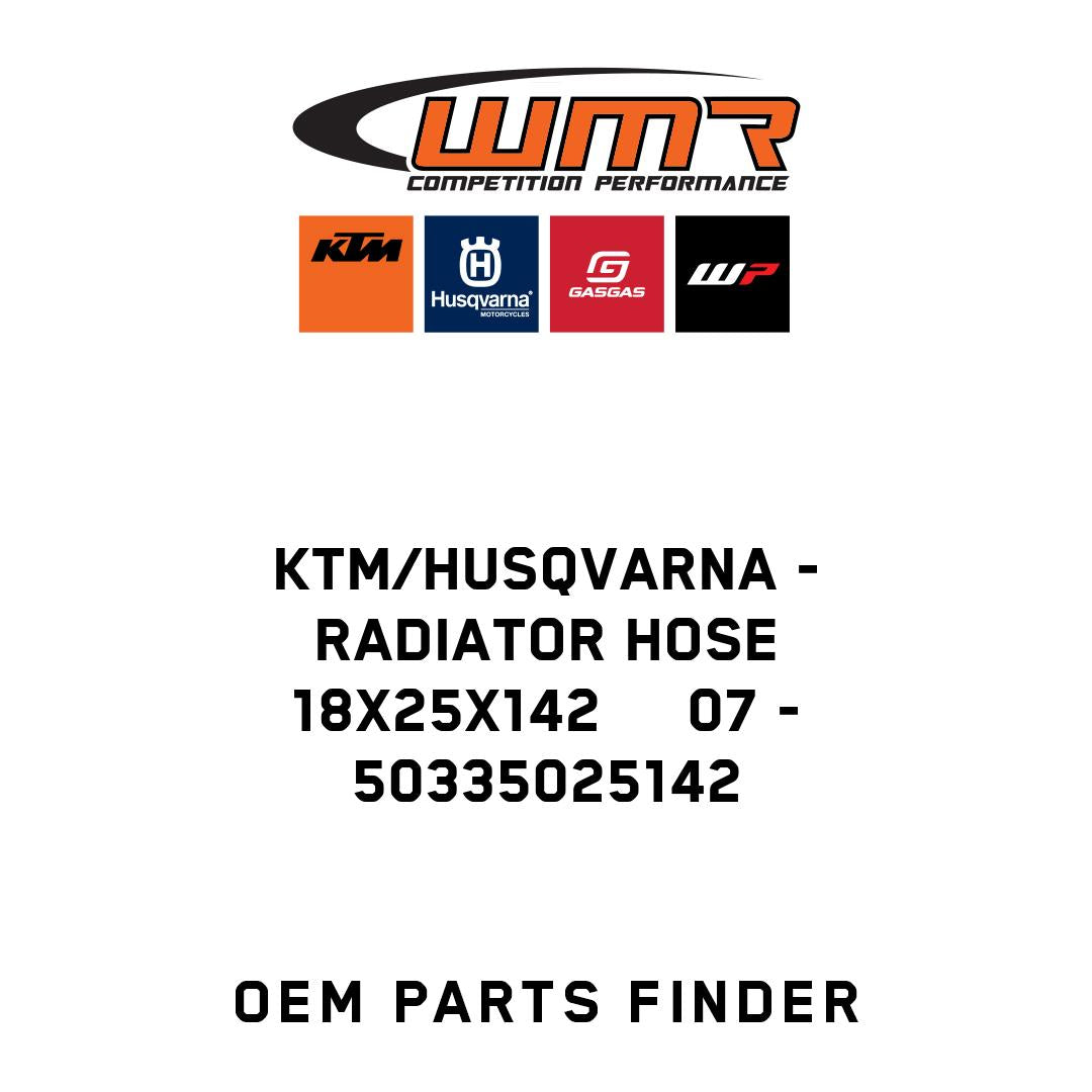 RADIATOR HOSE 18x25x142 07