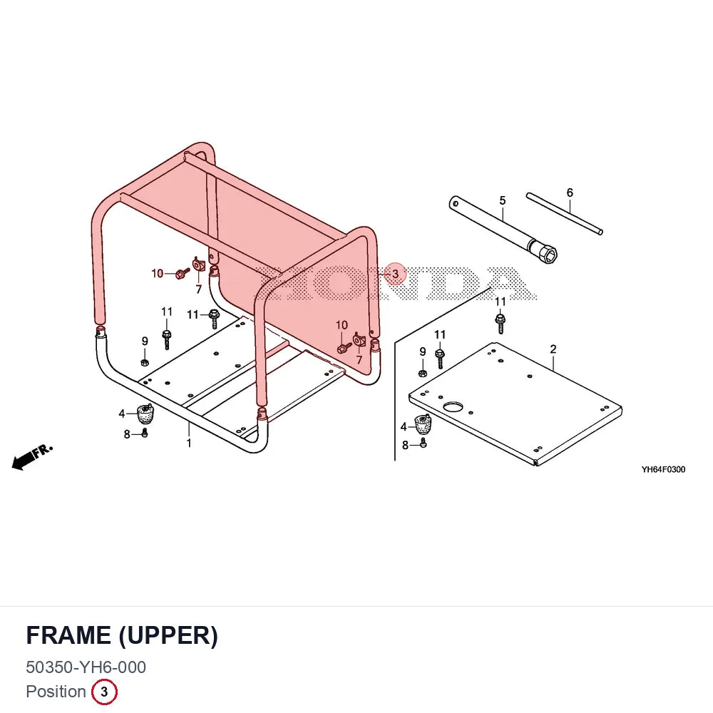 FRAME (UPPER)