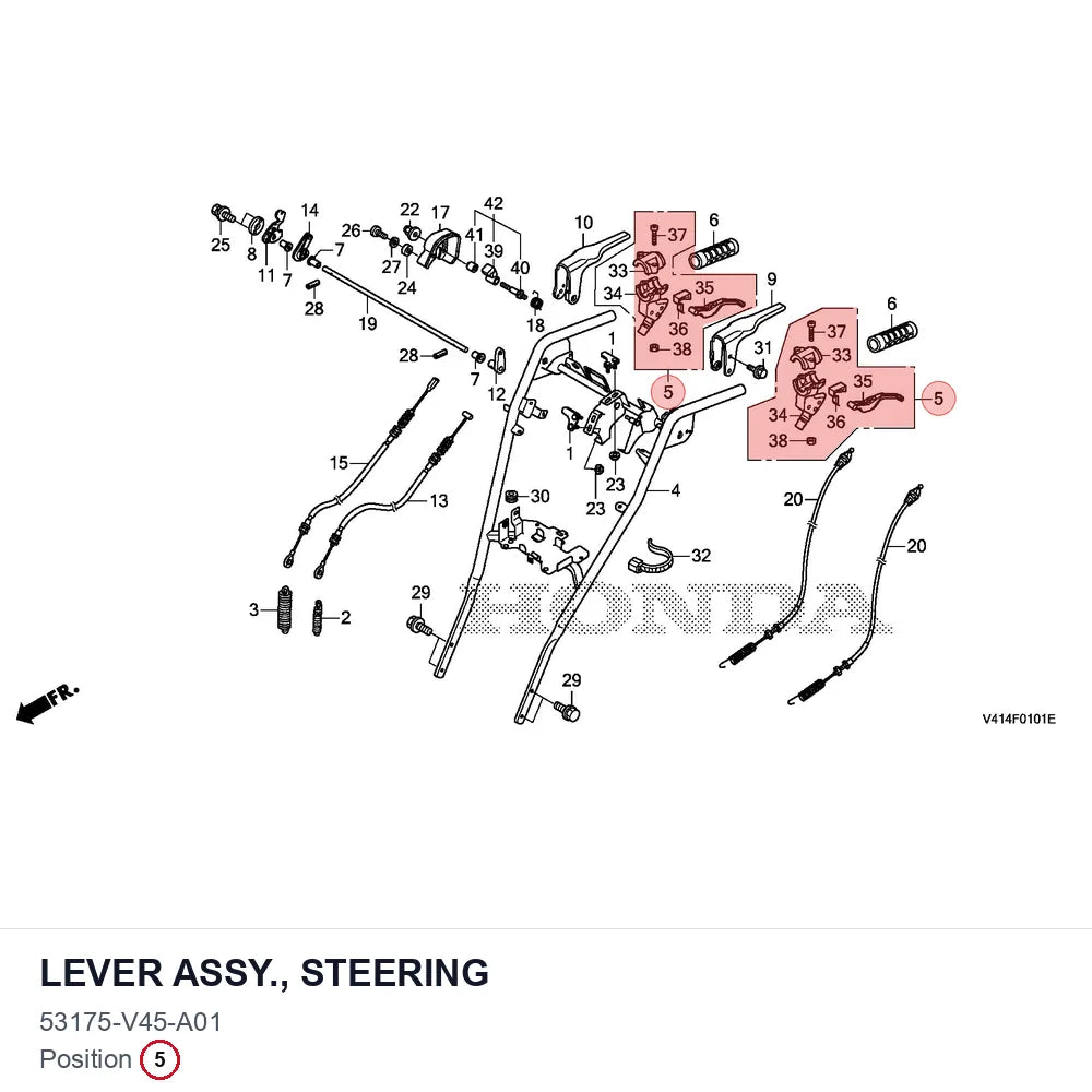 LEVER ASSY., STEERING