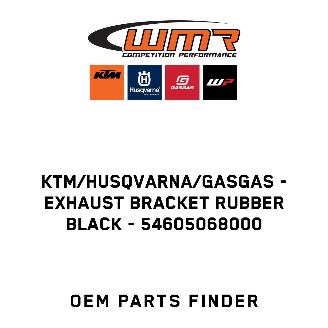 EXHAUST BRACKET RUBBER BLACK