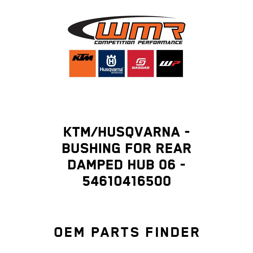 BUSHING FOR REAR DAMPED HUB 06