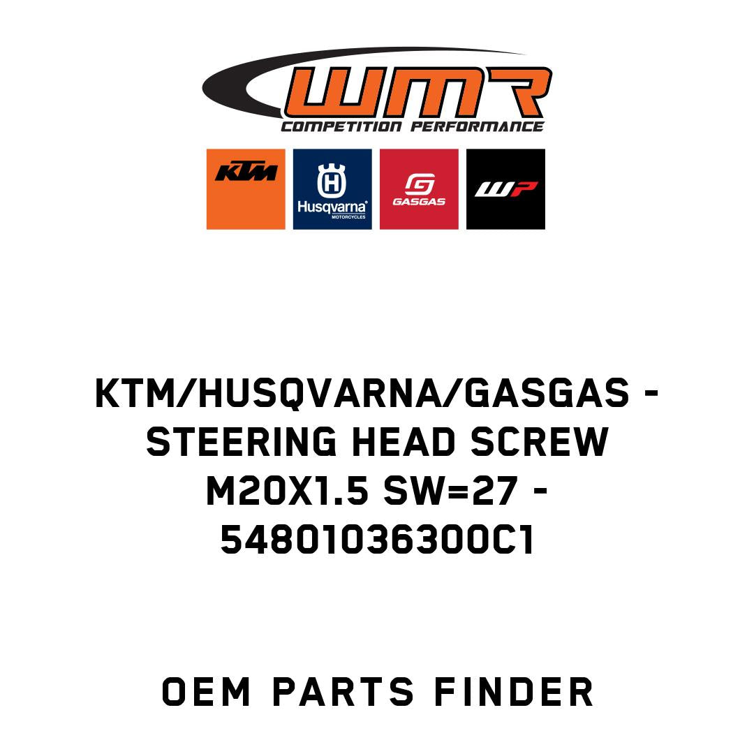 Steering head screw M20x1.5 SW=27