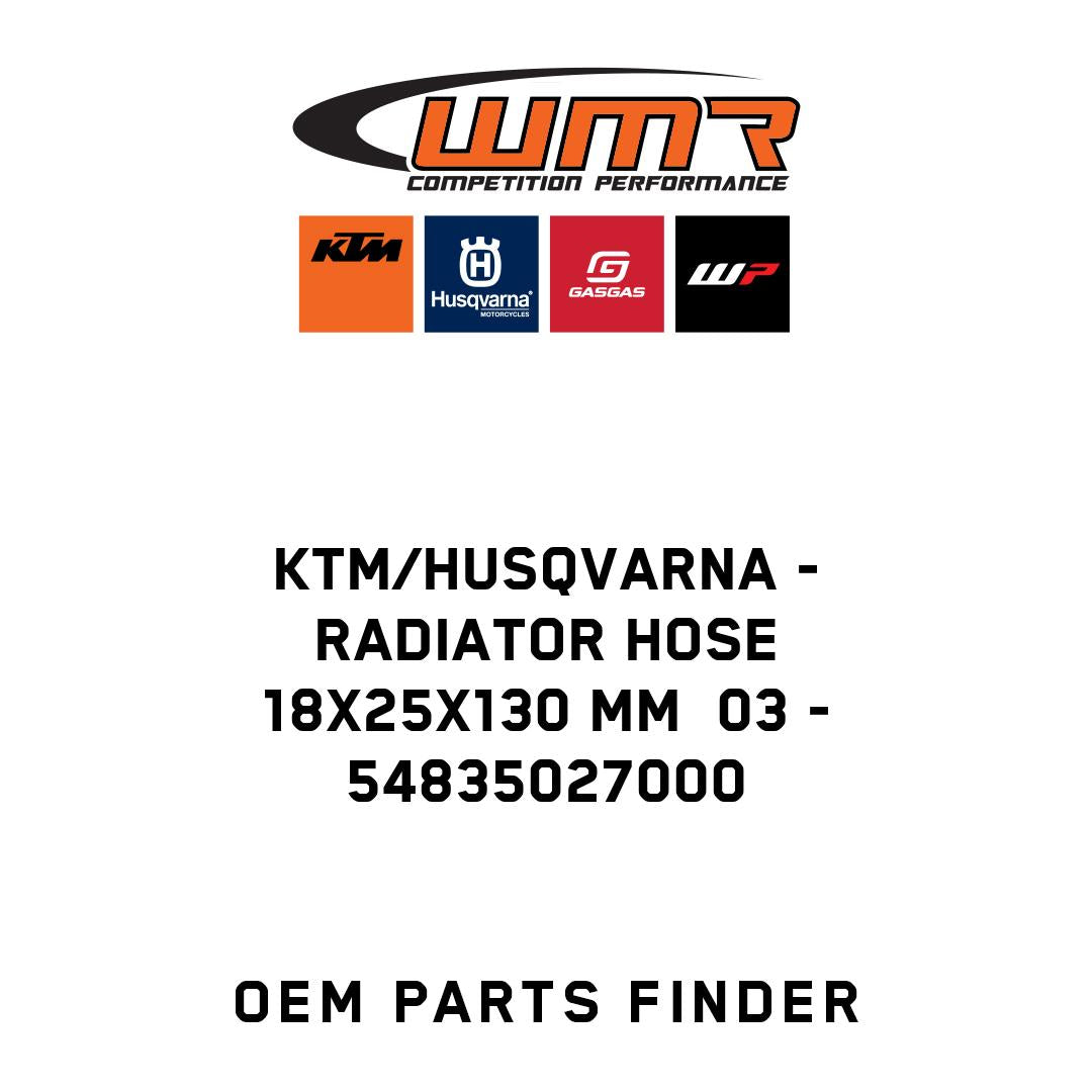 RADIATOR HOSE 18X25X130 MM 03