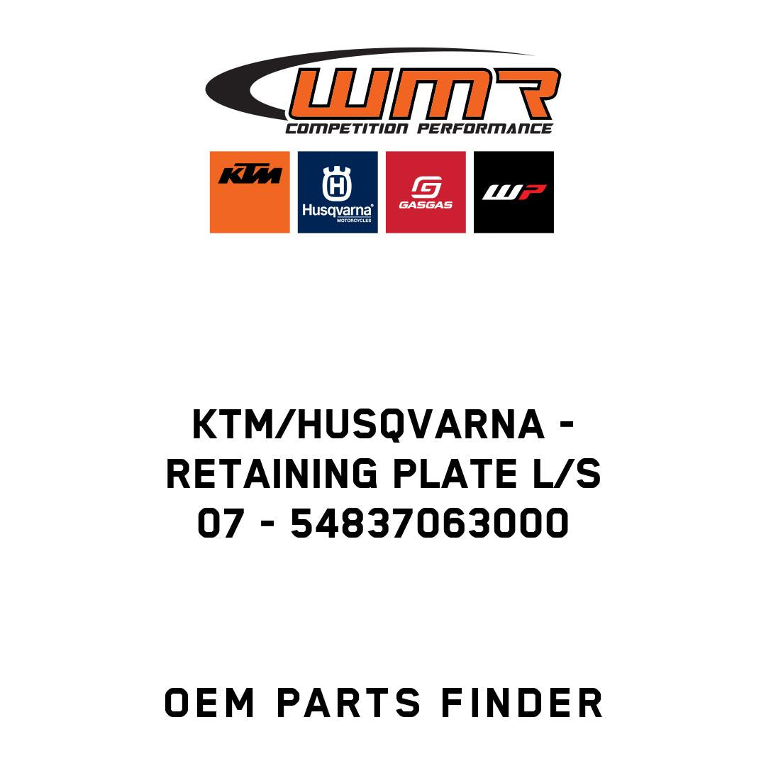 RETAINING PLATE L/S 07