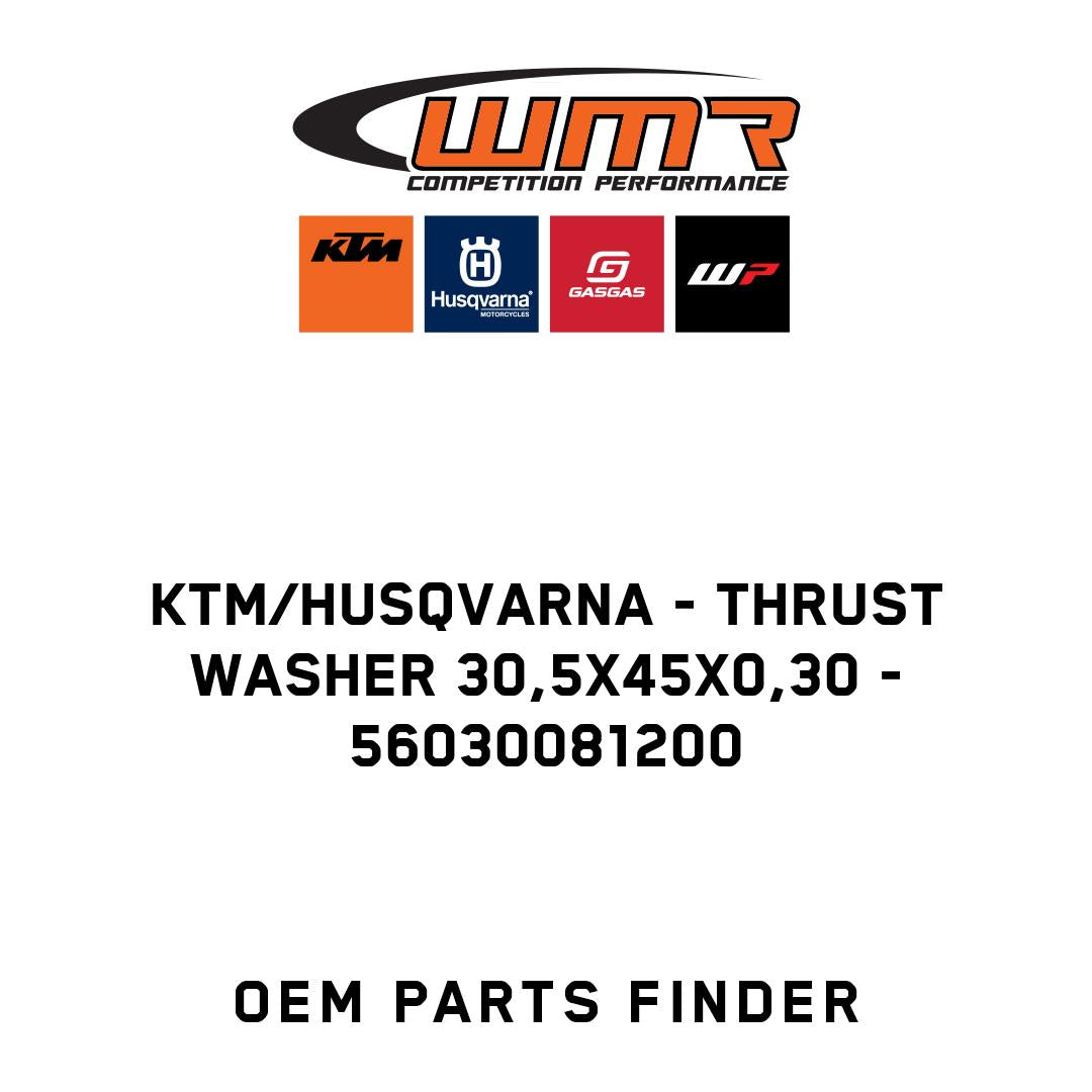THRUST WASHER 30,5X45X0,30